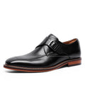Formal Men's British Monk Square Toe Shoes