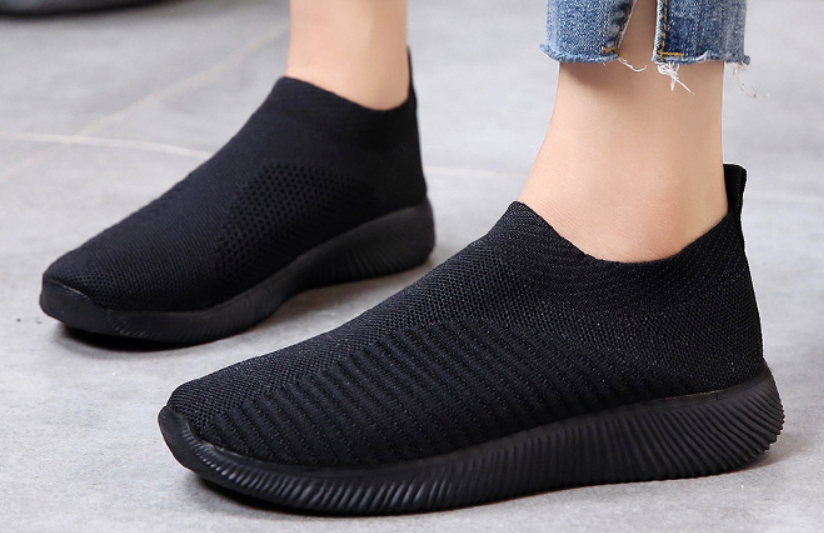 Knit Sock Shoes, Flat Shoes, Sneakers