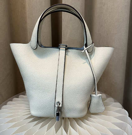 Litchi Texture Bucket Bag & Tote Bag Combo