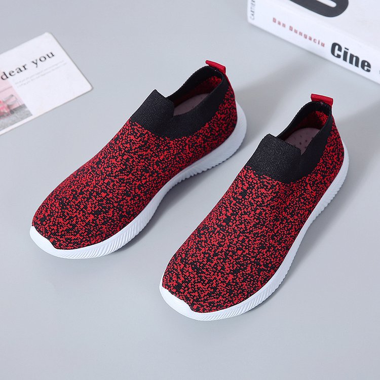 Summer Women's Breathable Slip-On Mesh Sneakers