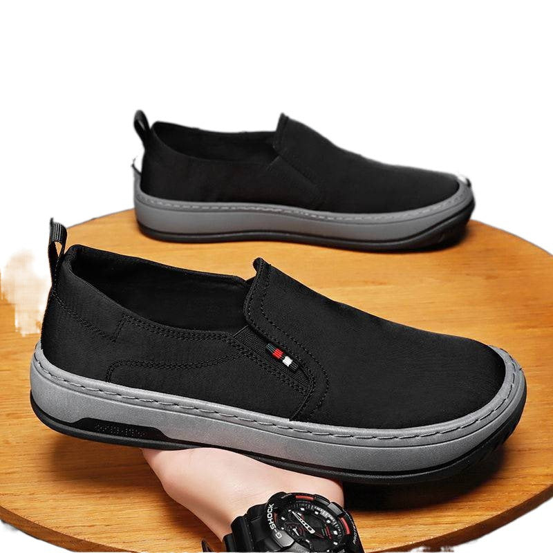 Men's Summer Breathable Beijing Cloth Slip-On Casual Shoes