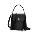Fashionable Women's Leather Bucket Bag and Shoulder Bag