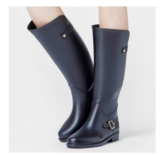 Chic Ladies' High Tube Rubber Boots
