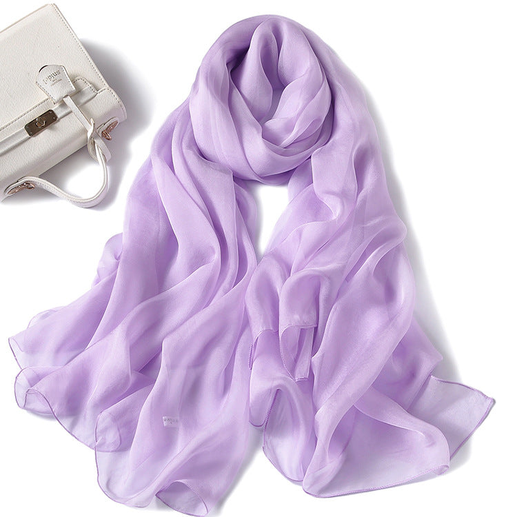 Silk Scarf for Women - 100% Mulberry Silk