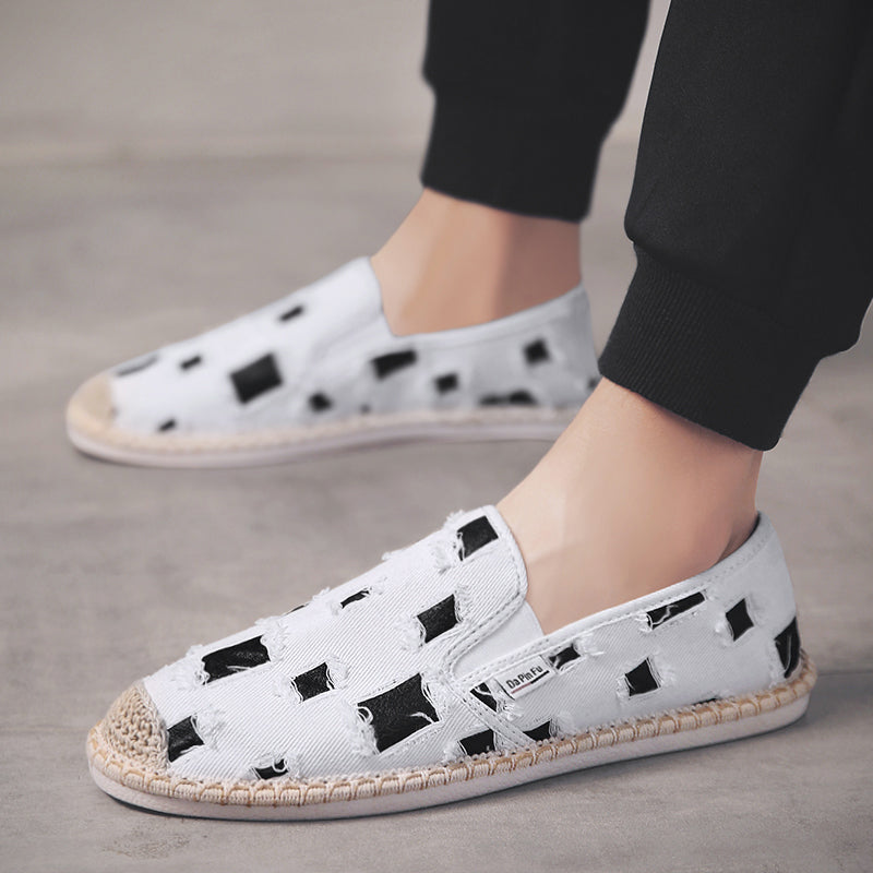 Men's Summer Slip-On Beijing Cloth Shoes (Casual Style)