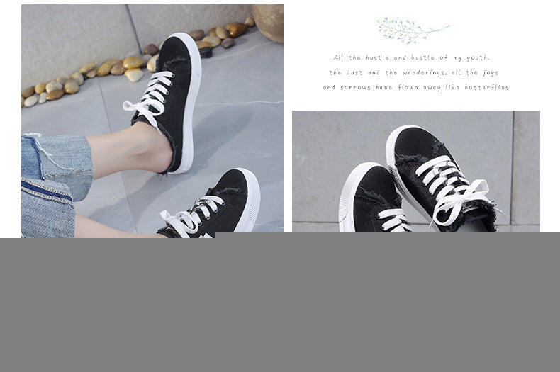 New Women's Summer Canvas Slip-On Sneakers