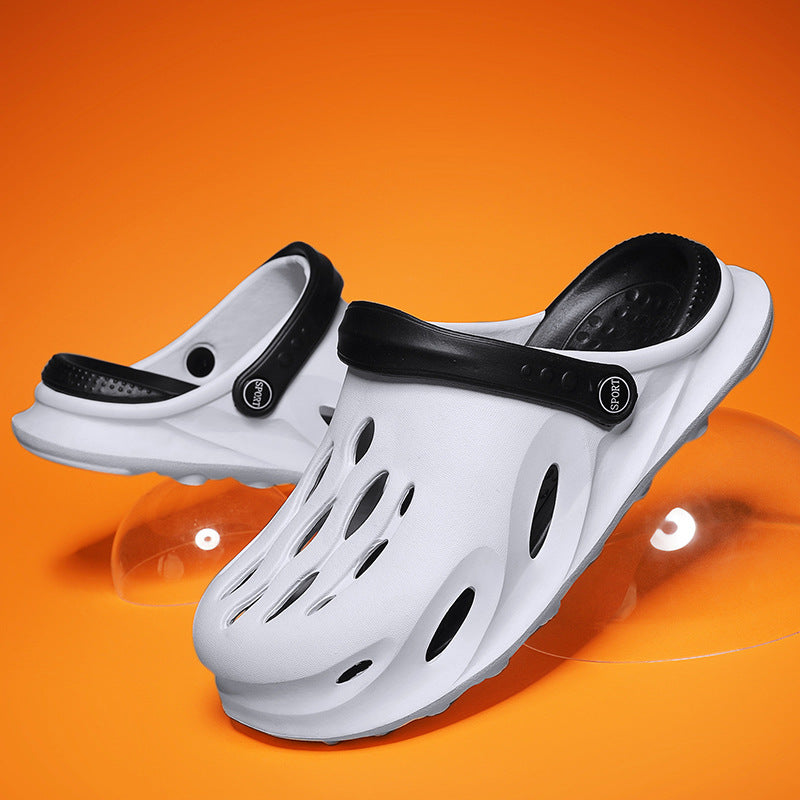 Chaussures de plage décontractées, antidérapantes et à enfiler pour hommes