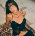 Y2K Vintage Floral Lace See-Through Crop Camisole Top