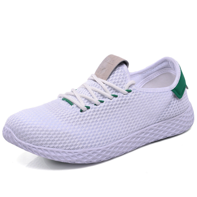Slip-On Breathable White Sneakers