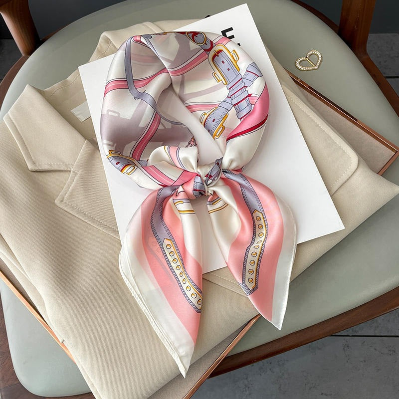 Stylish Spring Autumn Silk Scarf for Women