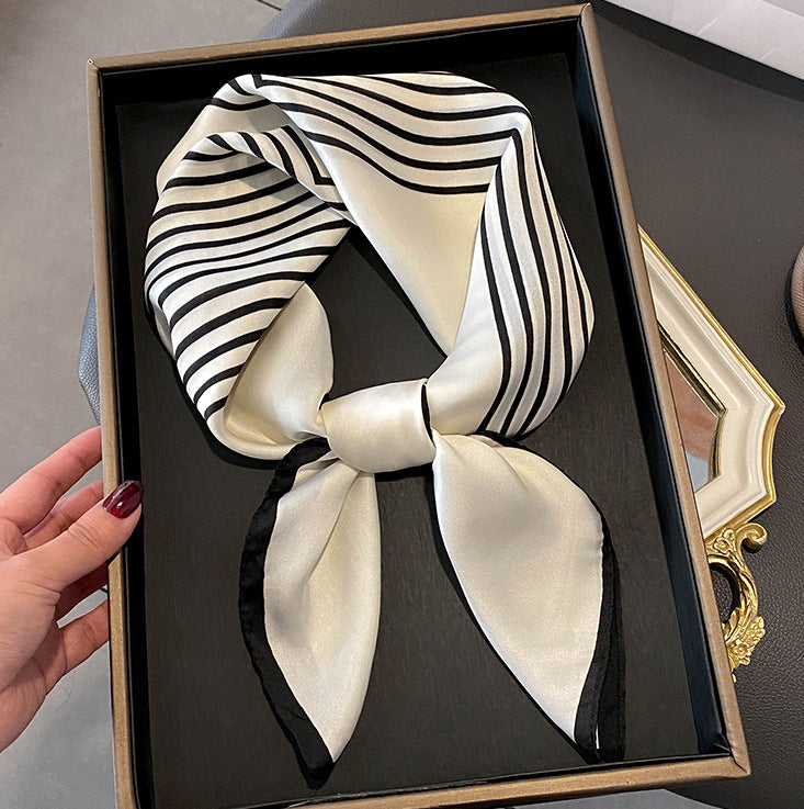Stylish Spring Autumn Silk Scarf for Women