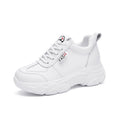 Women's Casual Thick-Soled Dad Sneakers (White)