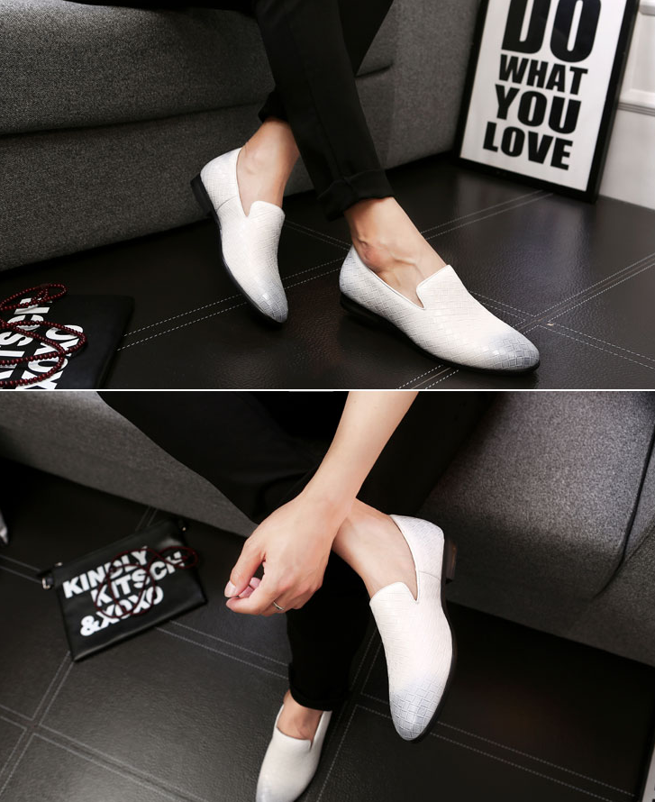 Versatile British Men's Leather Loafers