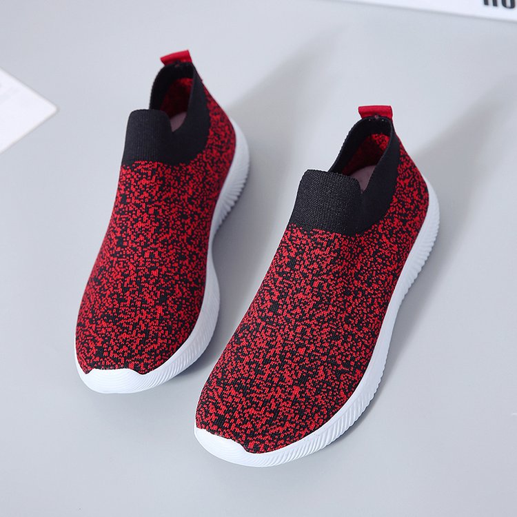 Summer Women's Breathable Slip-On Mesh Sneakers