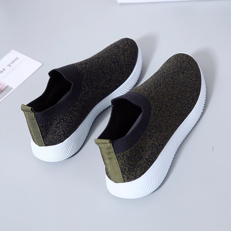 Summer Women's Breathable Slip-On Mesh Sneakers