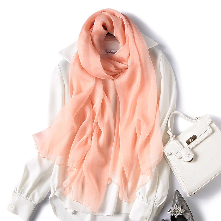 Silk Scarf for Women - 100% Mulberry Silk