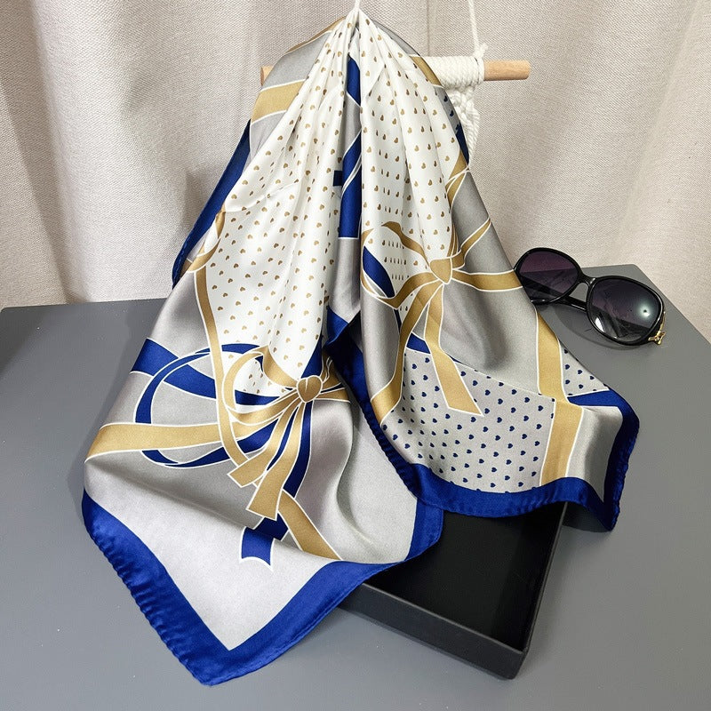 Stylish Spring Autumn Silk Scarf for Women
