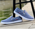 Breathable Men's Slip-On Canvas Shoes from Old Beijing