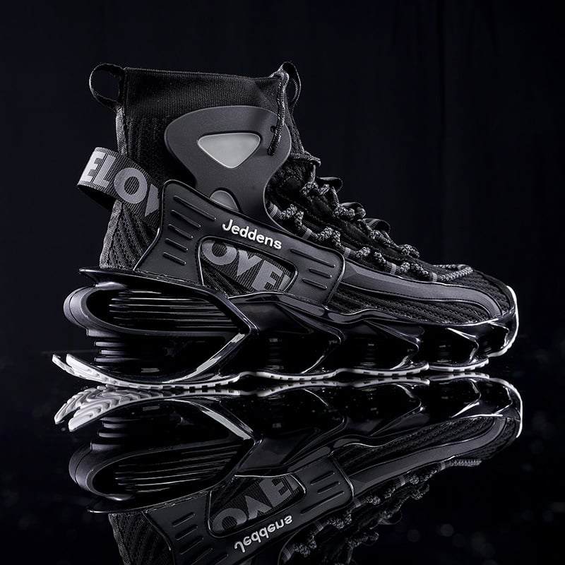 Men's Trendy Basketball Sneakers with Thick Soles