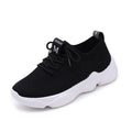 Women's Thick-Soled Knitted Dad Sneakers