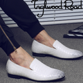 Versatile British Men's Leather Loafers