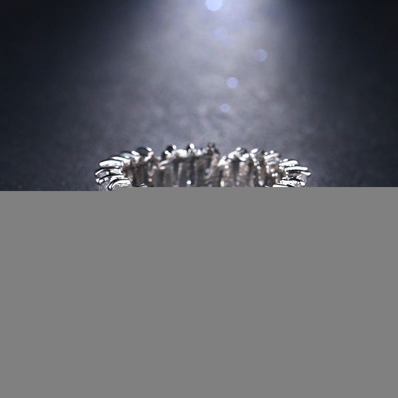Fashionable AAA Zircon Ring for Women (Simple Design)