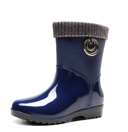 Fashion Plus Waterproof Velvet Ladies' Shoes