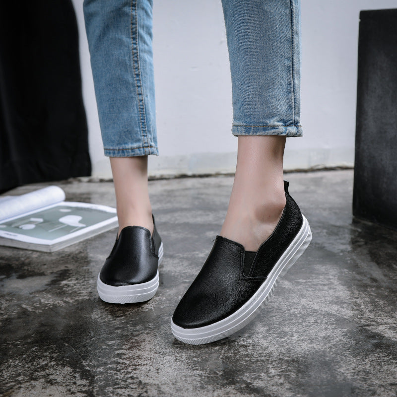 Baskets Blanches Imperméables à Enfiler pour Femmes (Décontractées)