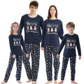 Vozanet Famliy Matching Pajama Sets With Penguin Cute Cartoon Christmas Sleepwear Lovely Jammies for Whole Family Xmas Clothes Penguin-Kids 2T