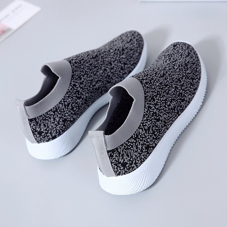 Summer Women's Breathable Slip-On Mesh Sneakers
