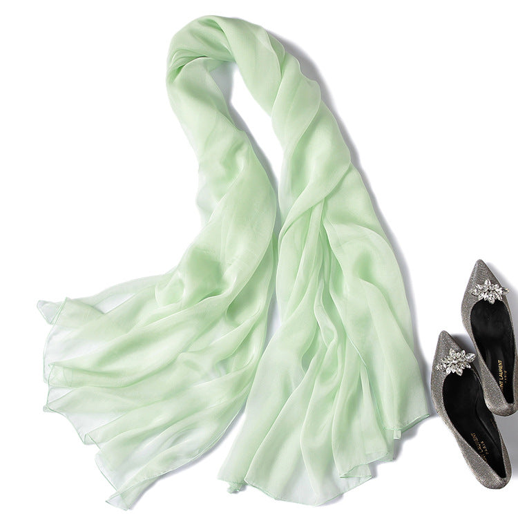 Silk Scarf for Women - 100% Mulberry Silk