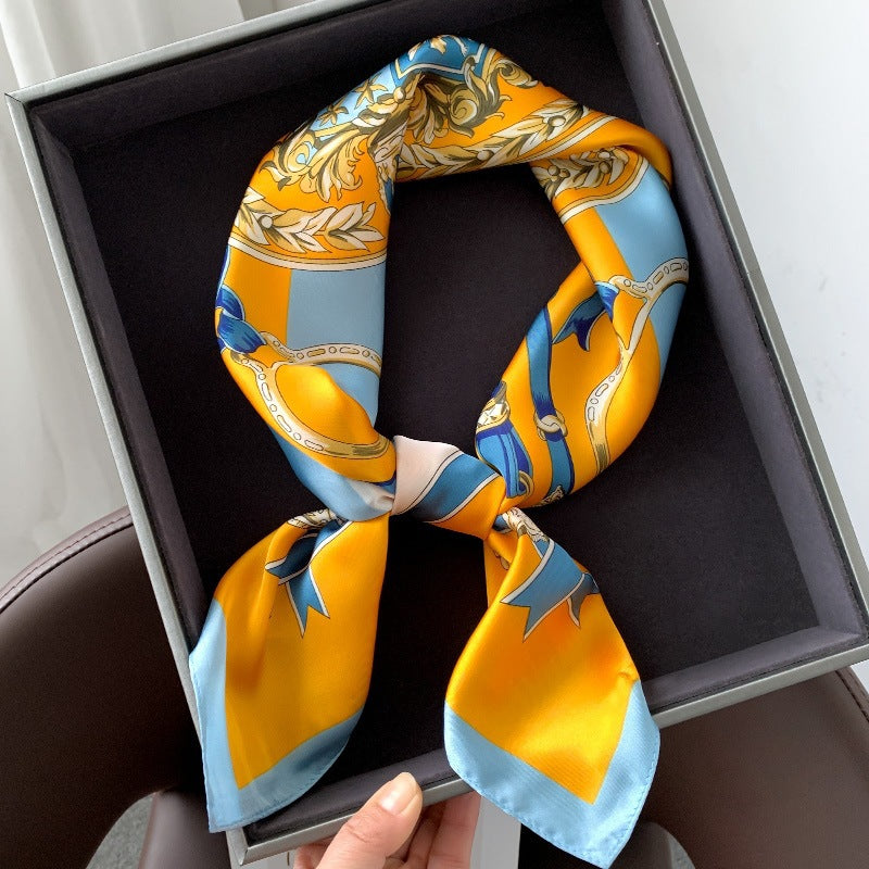Stylish Spring Autumn Silk Scarf for Women