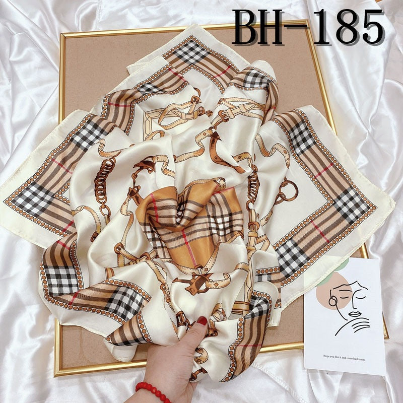Stylish Spring Autumn Silk Scarf for Women