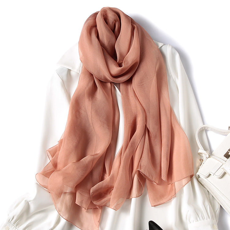 Silk Scarf for Women - 100% Mulberry Silk