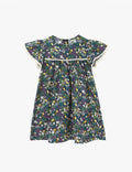 Girls Floral Lace Beach Dress