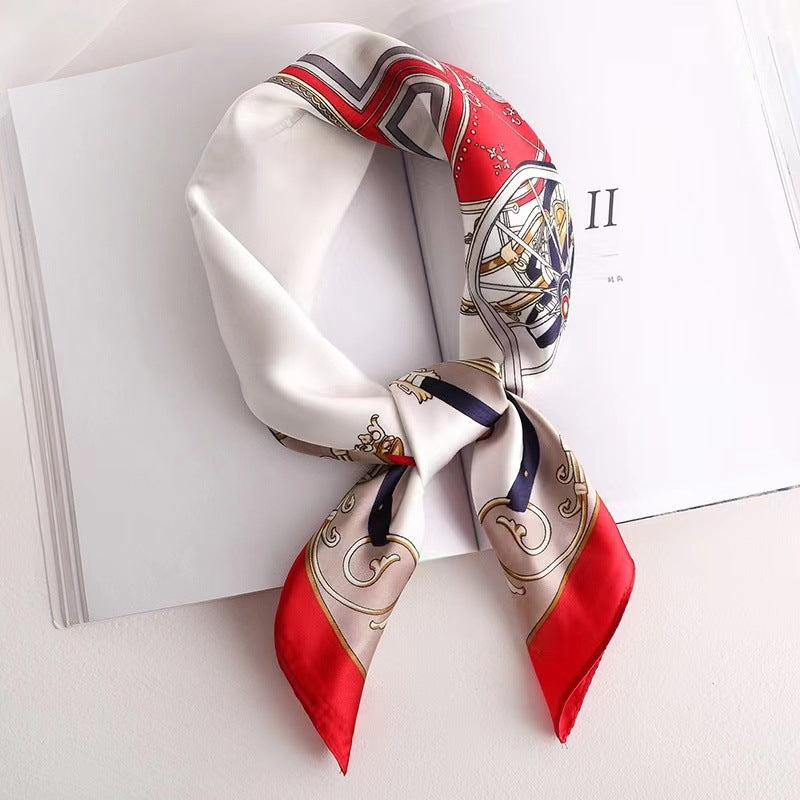 Stylish Spring Autumn Silk Scarf for Women