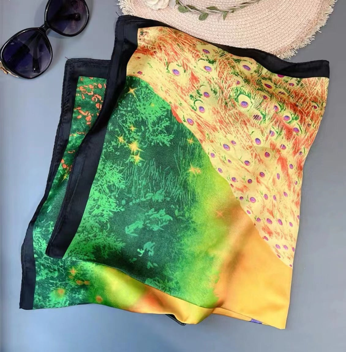 Stylish Spring Autumn Silk Scarf for Women