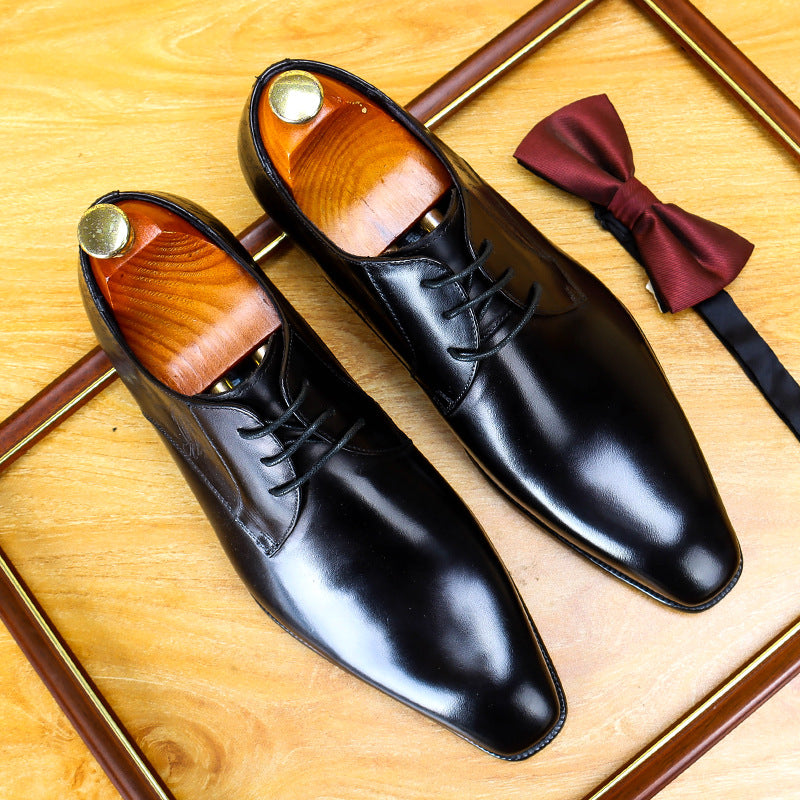 Wholesale First Layer Formal Leather Shoes Store