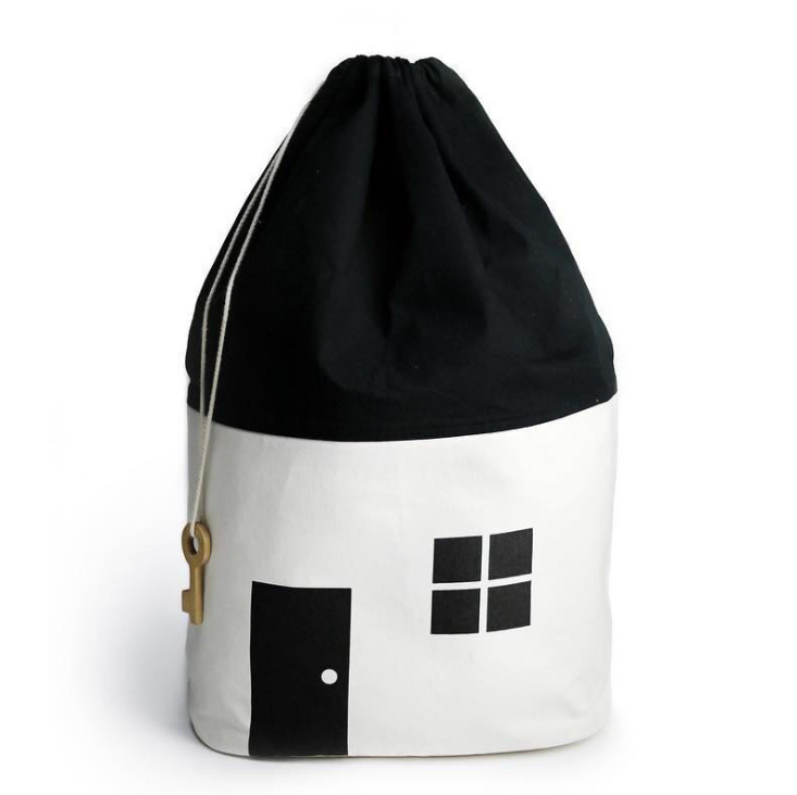 Storage Bag, Dustproof Organizer, 3D House Hanging Bag