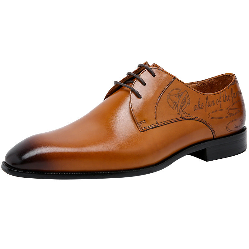 Wholesale First Layer Formal Leather Shoes Store