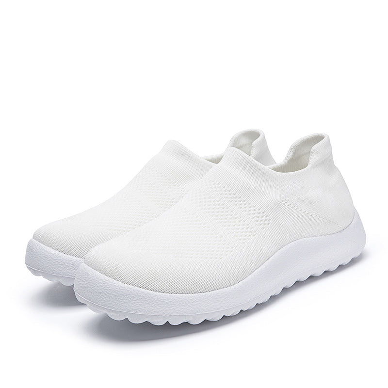 Baskets slip-on décontractées Flyknit pour hommes et femmes