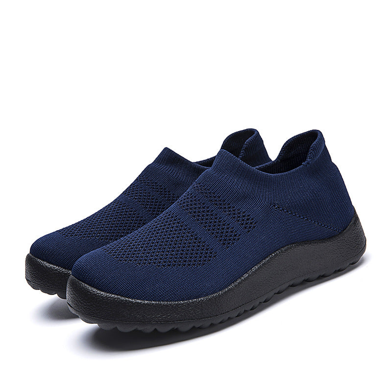 Baskets slip-on décontractées Flyknit pour hommes et femmes