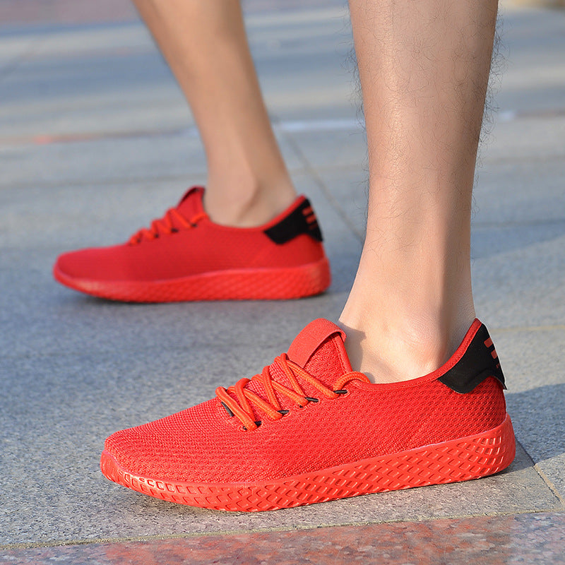 Slip-On Breathable White Sneakers