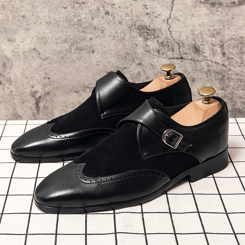 Men's Plus Size Formal Leather Wedding Shoes