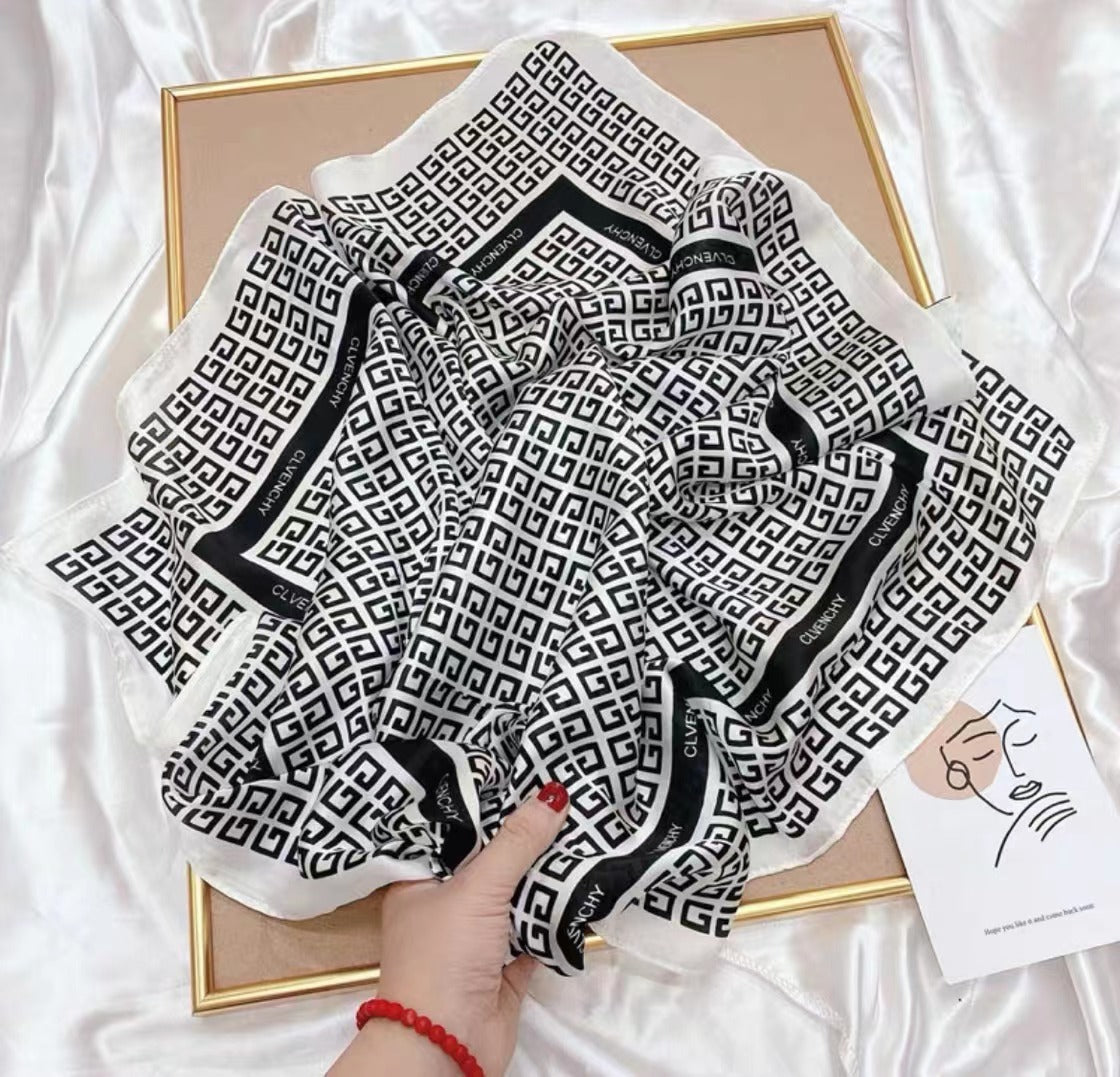 Stylish Spring Autumn Silk Scarf for Women