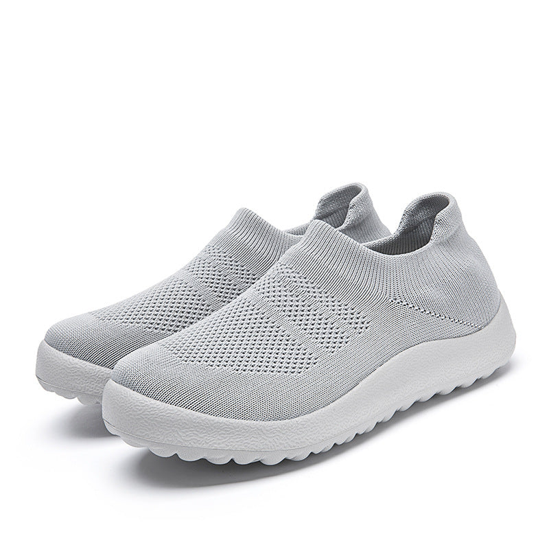 Baskets slip-on décontractées Flyknit pour hommes et femmes