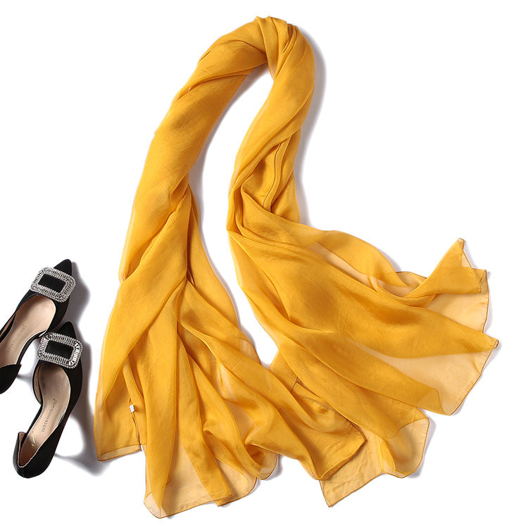 Silk Scarf for Women - 100% Mulberry Silk