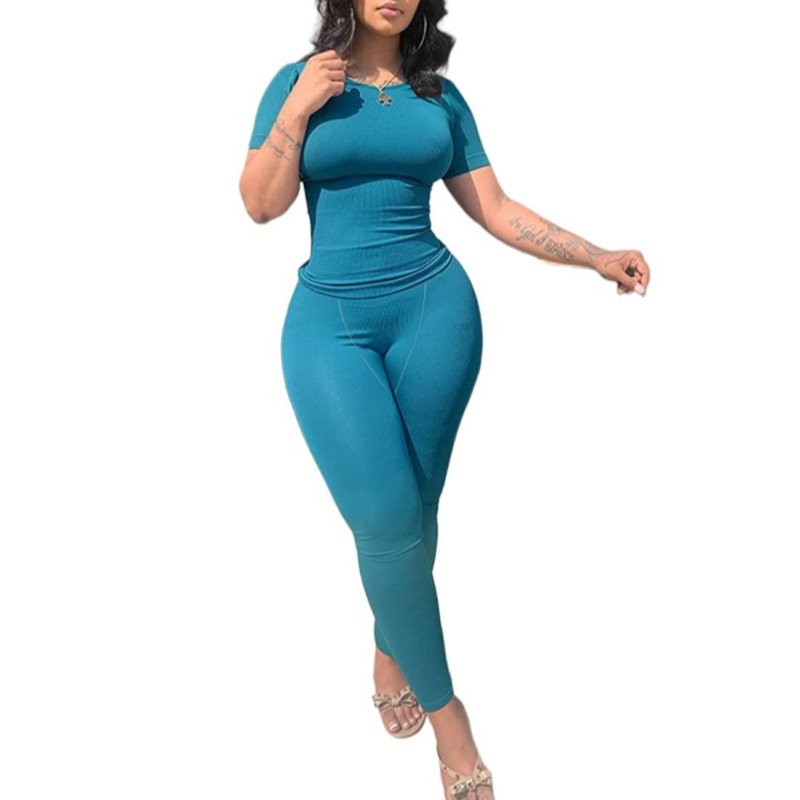 Costume deux pièces décontracté coupe ajustée
