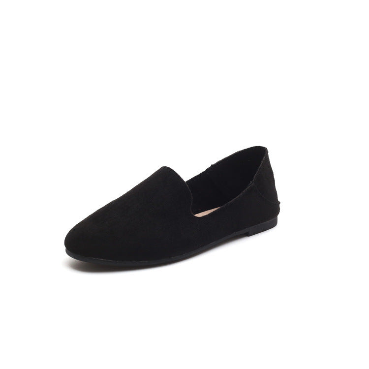Chaussures plates à enfiler pour femmes, Chaussures décontractées faciles à porter