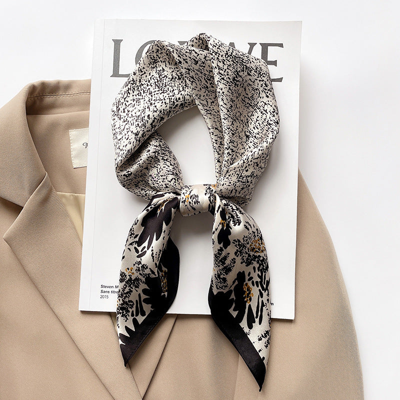 Stylish Spring Autumn Silk Scarf for Women